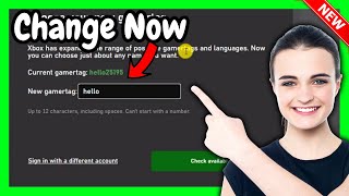 How to change xbox gamertag 2024  Full Guide [upl. by Lavelle]