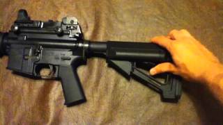 New Rifle Furniture For My Colt AR15 A3 [upl. by Anole]