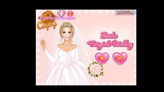 Barbie Wedding Dressup And Makeover Games Play Free Online [upl. by Gabler]