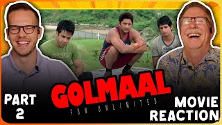 GOLMAAL FUN UNLIMITED Movie Reaction Part 23  Ajay Devgn  Arshad Warsi  Sharman Joshi [upl. by Guarino]