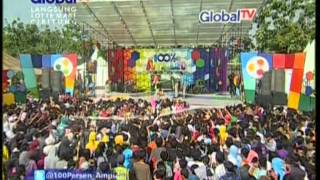 ZASKIA Live At 100 Ampuh 26072012 Courtesy GLOBAL TV [upl. by Dorothy]