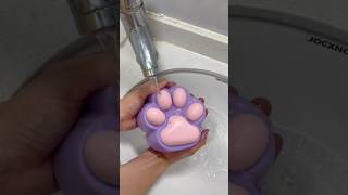 Let’s demould super big cat’s pawsquishy stressfree stressrelief diycraft diy demoulding [upl. by Weinberg540]