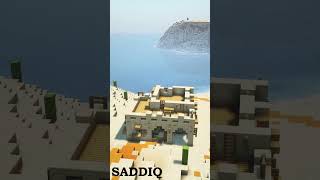 Desert Builds  Sandstone House  Building ideas  Minecraft Timelapse saddiqbuilds [upl. by Emmerie571]