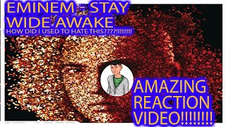 Eminem  Stay Wide Awake Reaction Video  I Cant Believe I Used To Not Like This [upl. by Spieler]