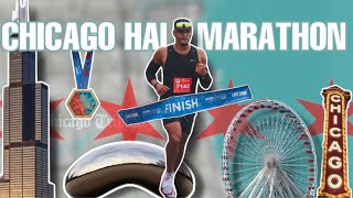 Chicago Half Marathon  PR Attempt [upl. by Reemas16]