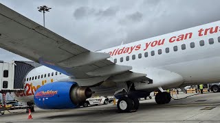 TRIPREPORT Edinburgh  Antalya  Jet2 737800 [upl. by Clancy]