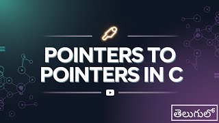 Pointers to Pointers in C Explained in Telugu  c full tutorial in telugu  College Coders [upl. by Adnohs]