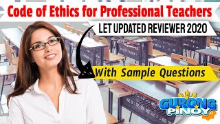 CODE OF ETHICS FOR PROFESSIONAL TEACHERS  LET Reviewer  Professional Education  Episode 2 [upl. by Schonfield]