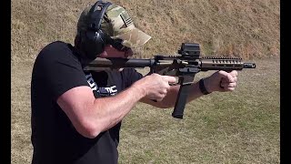 CMMG Banshee MK10 SBR Range Review short [upl. by Annaoi970]