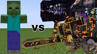 Giant vs LEnder s Cataclysm All Mobs  Giant Vs Ignis Vs Netherite Monstrosity [upl. by Marek]