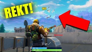 INSANE CROSSBOW LAUNCH PAD KILLS  Fortnite Battle Royale [upl. by Terces830]