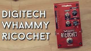 Pitchy pitchy bendy magic for your feet Digitech Ricochet [upl. by Clower]