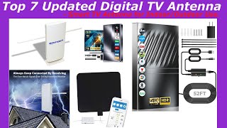 Top 7 Updated Digital TV Antenna for IndoorOutdoor Use Reviews amp Buying Guide [upl. by Andie]