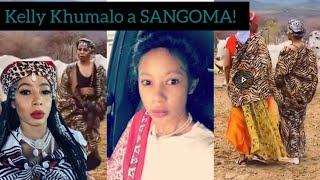 Kelly Khumalo officially becomes a sangoma after intense initiation [upl. by Myron]