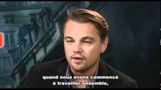 Inception 2010 Interview DiCaprio amp Cotillard [upl. by Haliek]