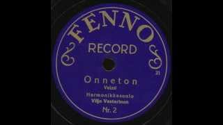 ONNETON Viljo Vesterinen harmonikkasoolo v1930 [upl. by Aklam767]