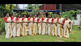 Kottum Njan kettilla thiruvathira kali by chittur chilanka group [upl. by Lynnet]