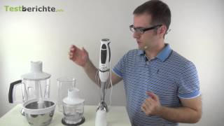 Braun Multiquick 5 Stabmixer im Test [upl. by Oliva]