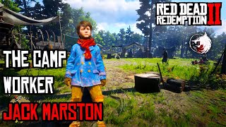 Jack Chopping Woods with his invisible Hands  Red Dead Redemption 2 [upl. by Seymour]