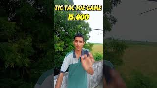 tic tac toe trending earning game winning 15000 tictactoe shorts earning earningsappshortsfeed [upl. by Diraj328]