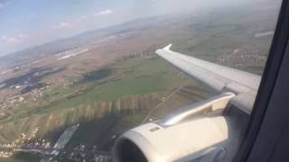 Adria Airways I A319 S5AAP I Pushback Taxi and Takeoff from Pristina [upl. by Ayitahs854]