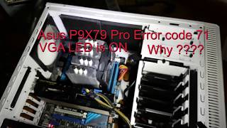 Asus Mainboard Error Code 71 [upl. by Bernie]