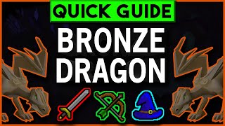 OSRS Bronze Dragon Slayer Guide  No Antifire Method  Quick Guide 2020 [upl. by Eloccin]