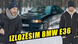 IZLOZĒSIM LEĢENDĀRO BMW E36 BĪTERI YOUTUBE TIEŠRAIDE 13marts 1900 [upl. by Iralav]