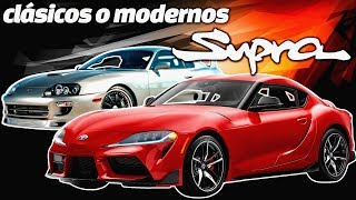 Toyota Supra  ¿Autos Clásicos o Modernos [upl. by Kcirdahs]