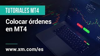 XMCOM  Tutoriales MT4  Colocar órdenes en MT4 [upl. by Bridgette]