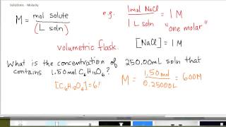 Molarity and Dilution Calculations [upl. by Thisbee]