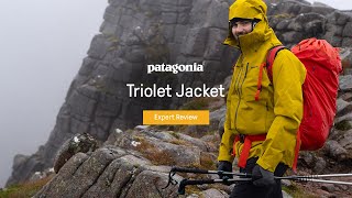 Patagonia Triolet Jacket in action  Mens Expert Review [upl. by Htyderem415]