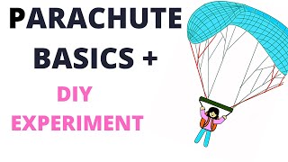 How Parachute Works  Kids DIY Science Experiments  Kids Projects [upl. by Rehpotsrik]