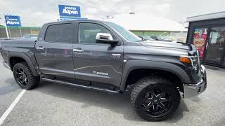 ☆ＵＳ TOYOTA TUNDRA 4WD Crewmax SR5 Magnetic Gray Metallic Full Custom☆ [upl. by Skelly509]