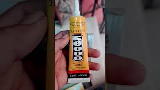 E8000 Zhanlida Clear white Glue Overview Viral Video zhanlida glue e8000 mobile repairing [upl. by Candice]