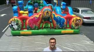 Used Animal Kingdom Playland Inflatable For Sale [upl. by Doug]