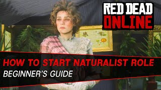 How To Start The Naturalist Role  Red Dead Online Naturalist DLC [upl. by Tadeas]