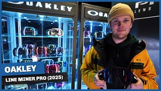 New goggles from Oakley – Line Miner Pro 2025 [upl. by Eenafit]