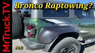 Bronco Raptor towing review part 2 some many features to learn on this fun oversized side by side [upl. by Bough]