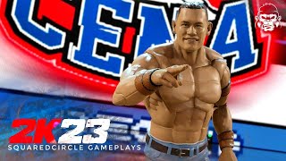 WWE 2K23 Mattel Action Figure John Cena Hidden Model  WWE 2K23 [upl. by Lutero]