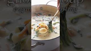 Cozy Vegan Chick’n Gnocchi Soup Olive Garden Copycat [upl. by Ardolino483]