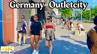 The biggest Outlet city in Europe 4k 2024Outlet city Metzingen Germany [upl. by Ainet]