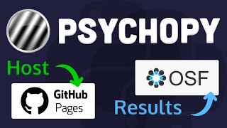 Run PsychoPy experiments online w GithubPages  OSF for free [upl. by Aihsila976]