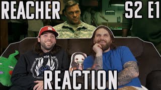 HES BACK  Reacher Season 2 Episode 1 REACTION quotATMquot [upl. by Sileray]