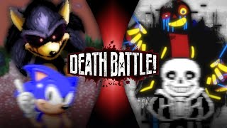 Lord X vs Error Sans Sonicexe vs Undertale AU DEATH BATTLE FanMade Animation Preview [upl. by Ettevad]