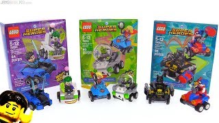 LEGO DC Super Heroes Mighty Micros series 3 reviewed 76092 76093 76094 [upl. by Aiekat]