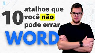 QUESTÕES DE INFORMÁTICA ATALHOS NO WORD  INFORMÁTICA PARA CONCURSOS [upl. by Leeth]