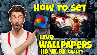 How to set live wallpapers on computerPC in Hindi [upl. by Meadows294]