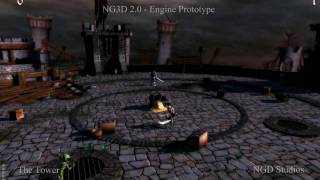 NGD Studios  NG3D 20  The Tower Tech demo [upl. by Ycnuahc]