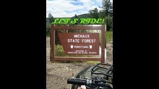 Michaux State Forest ATV Trails [upl. by Koorb]